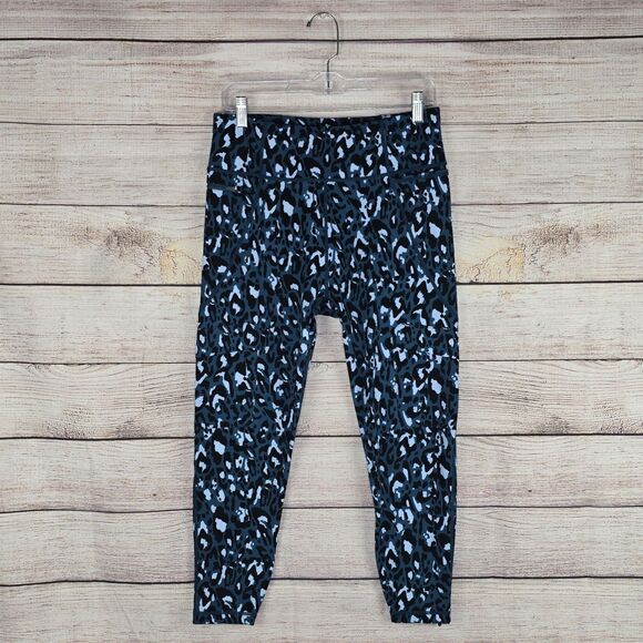 Sweaty Betty x Merrell Ascend Power Cargo Workout Pocket Legging Size 10 Cheetah - Picture 1 of 11